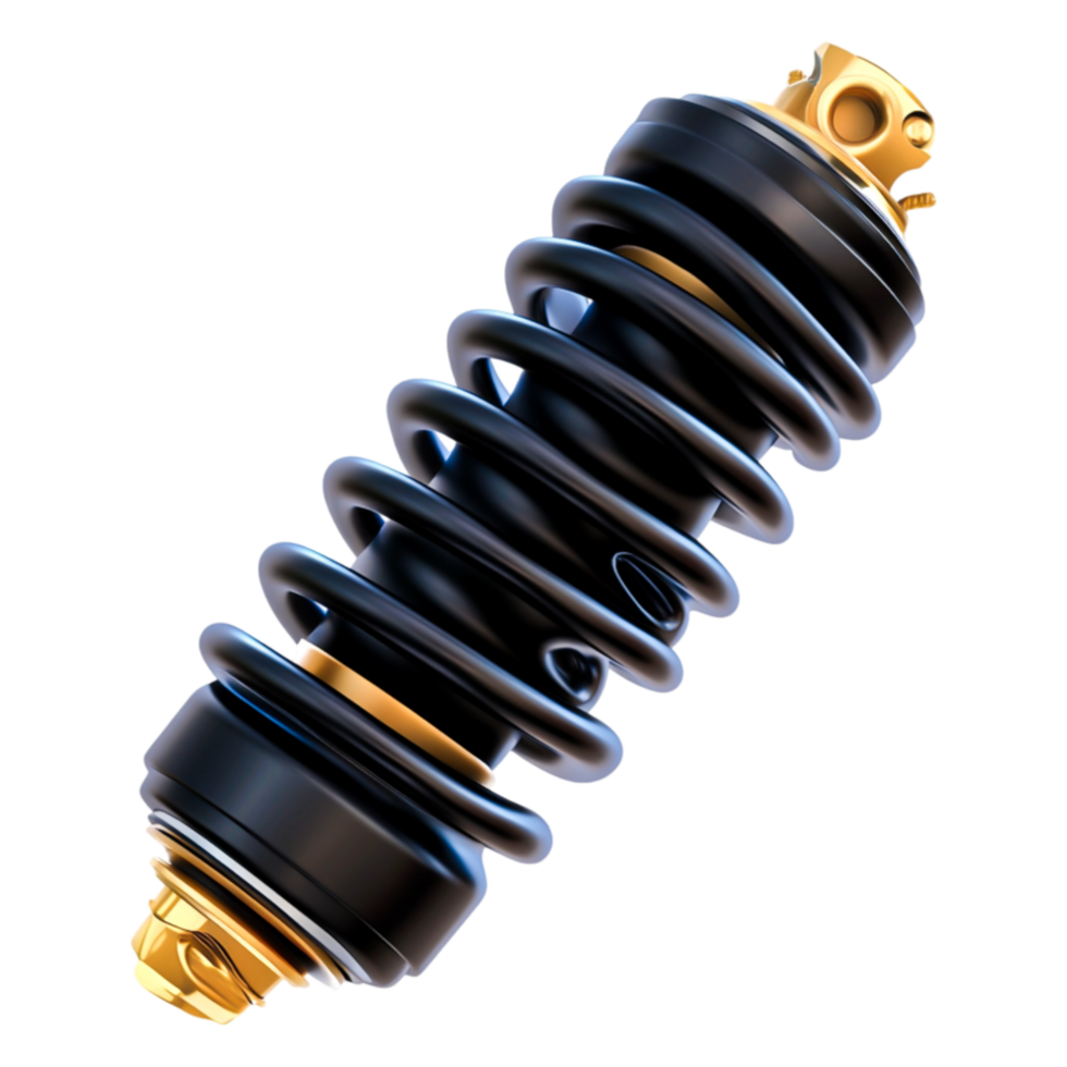 Black and Yellow Shock Absorber